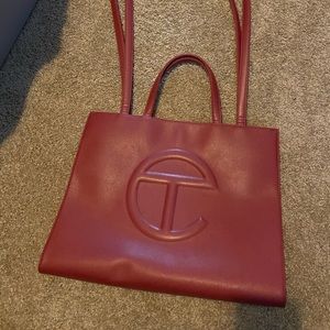 Telfar Medium Shopping Bag - Oxblood